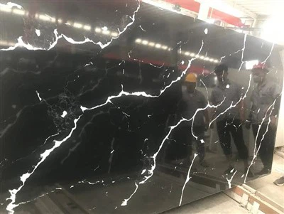 Stone Quartz Artiffisial Black Marquina Delfrydol