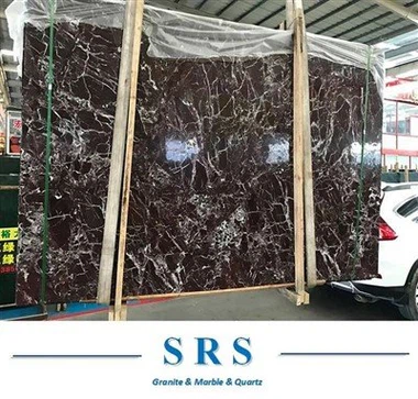 Marmor Lliw Porffor Carreg Naturiol Rosso / Rosa Levanto