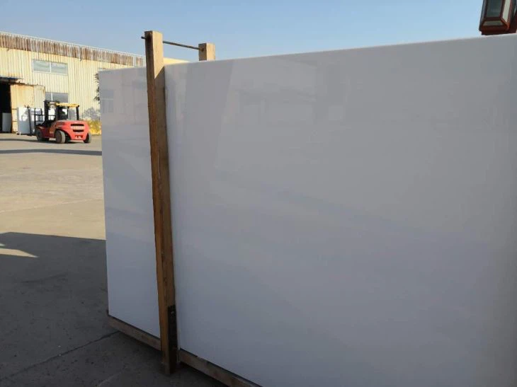 Pure White Nano Glass Onyx