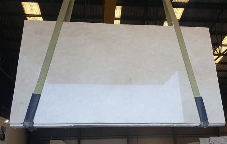 Crema marfil marble slab factory