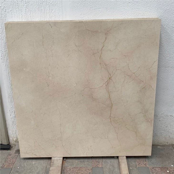 Crema marfil polished marble tiles
