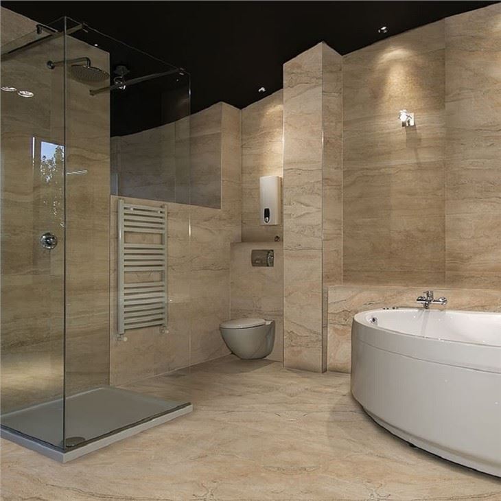 Breccia Oniciata Marble bathroom Tile