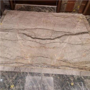 Marmor Brown yr Alpau Slab Cyfateb Llyfr Slab Mawr Brown