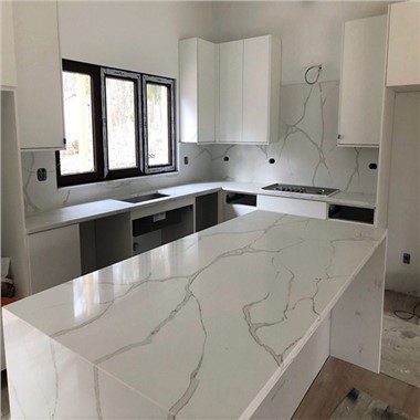 Pris Countertops Quartz Calacatta Gwyn Bianco