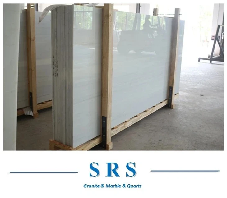 White Artificial Marble Floor